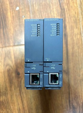 三菱cpuq06udehcpu实物拍图功能完好需要联 议价