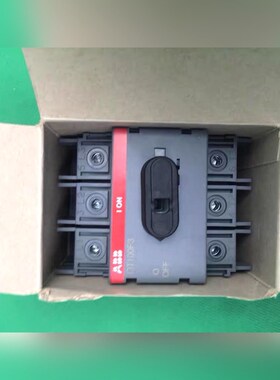OT100F3 原装ABB隔离开关3P 100A导轨安装 议价