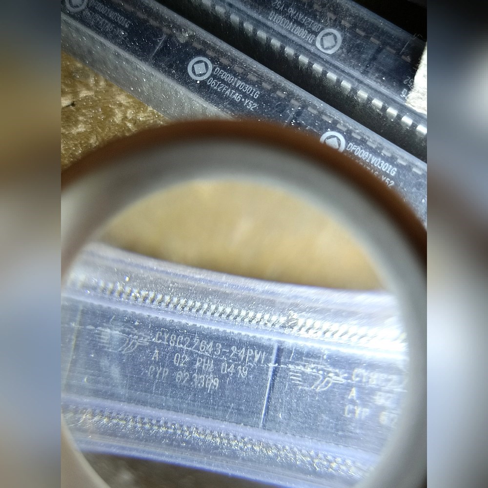 CY8C27643-24PVia SSOP48封装 可编程芯 议价