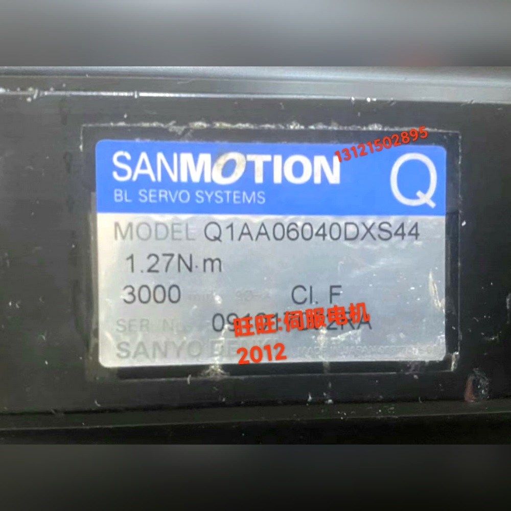Q1AA06040DXS44伺服电机已测试好国 议价