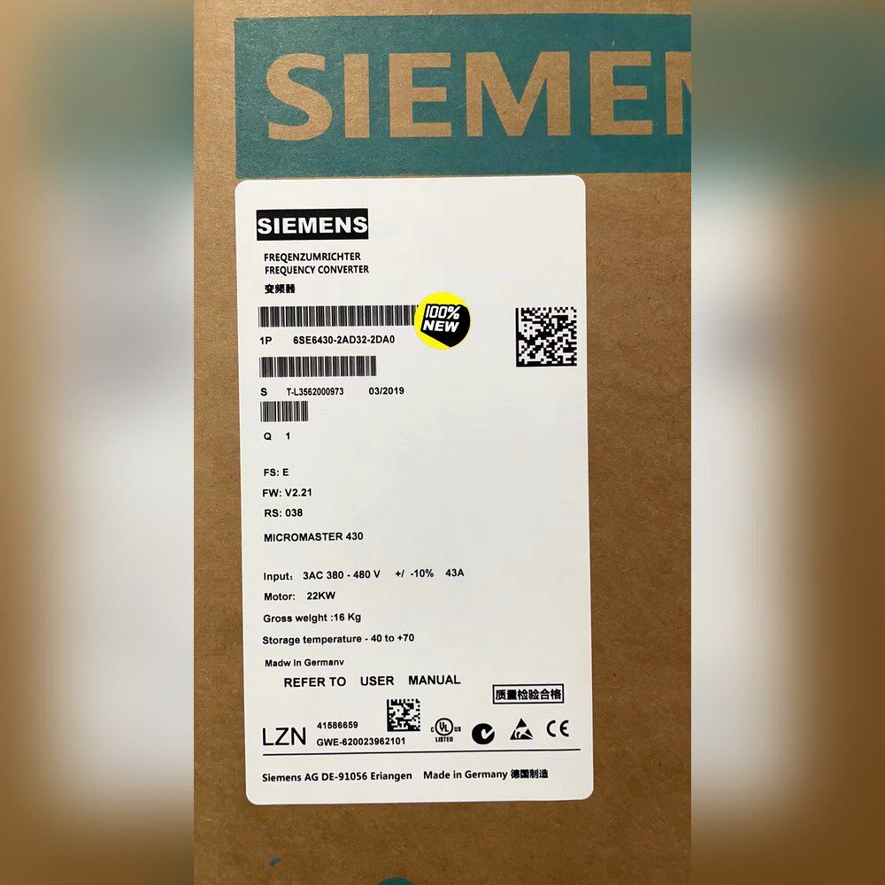 6SE6430-2AD32-2DA0MM430变频 议价