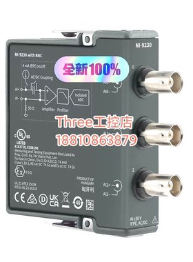 NI 9230声音与振动输入模块783824-01螺栓784 议价