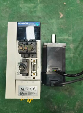 三菱驱动器MR-J2S-70A 电机HC-MFS73 成色如 议价
