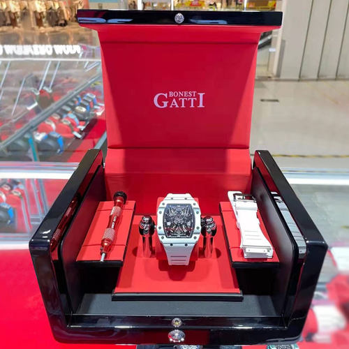 布加迪全自动男士运动风手表夜光