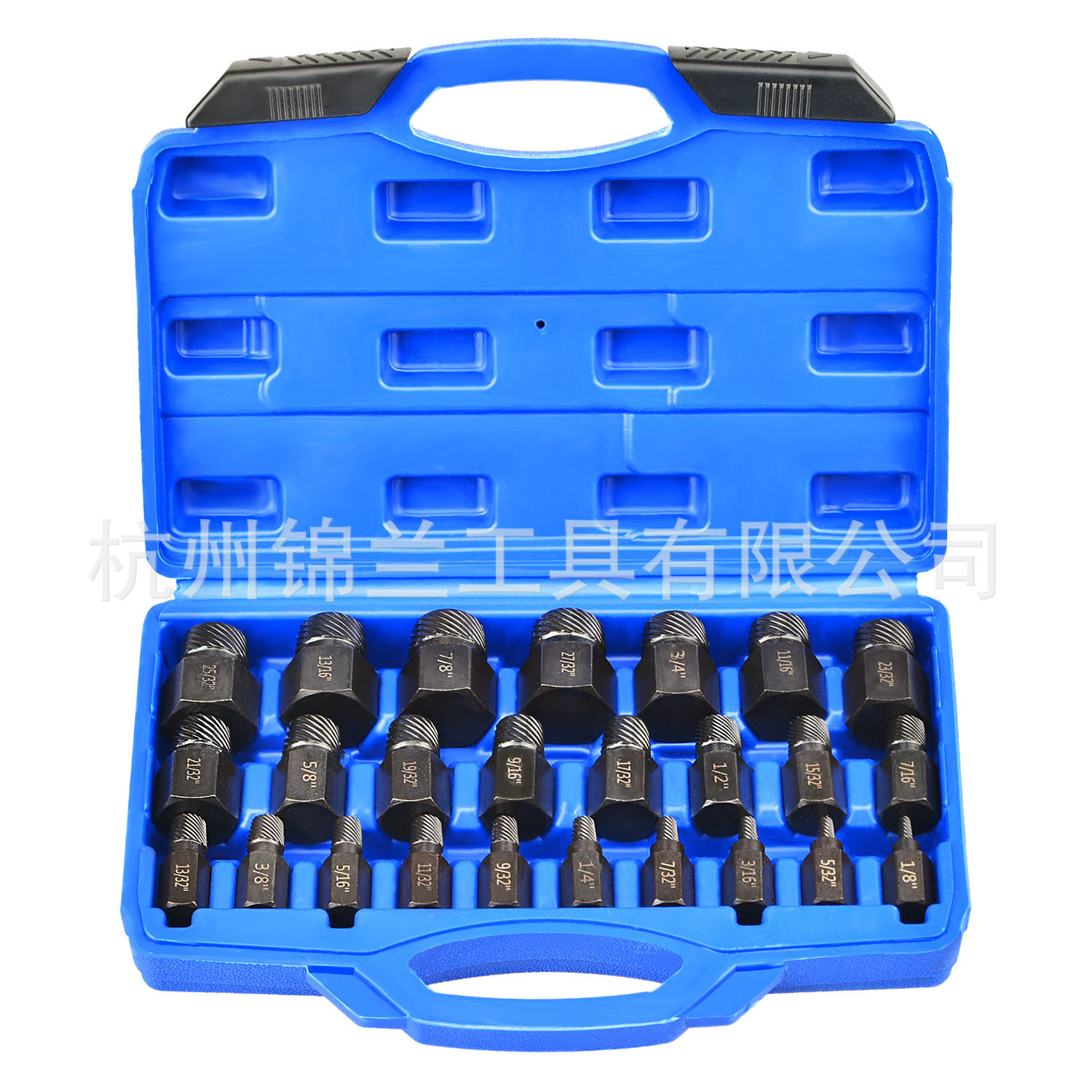 25件多花键断头螺丝取出器破坏工具 滑丝滑牙断丝破损螺钉拆除