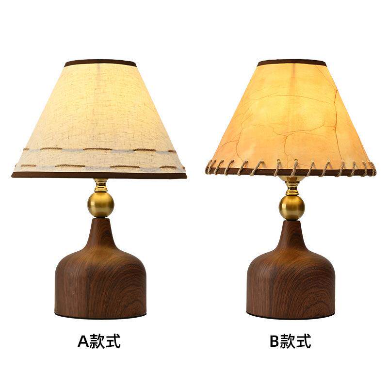 复古法式台灯可充电触摸式书桌卧室装饰床头氛围灯