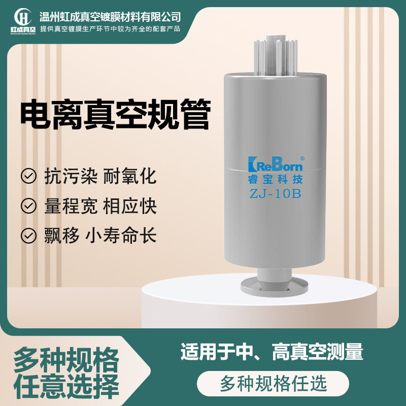 成都睿宝ZJ-10B/KF16电离真空规管高真空测量电离规管批发零售