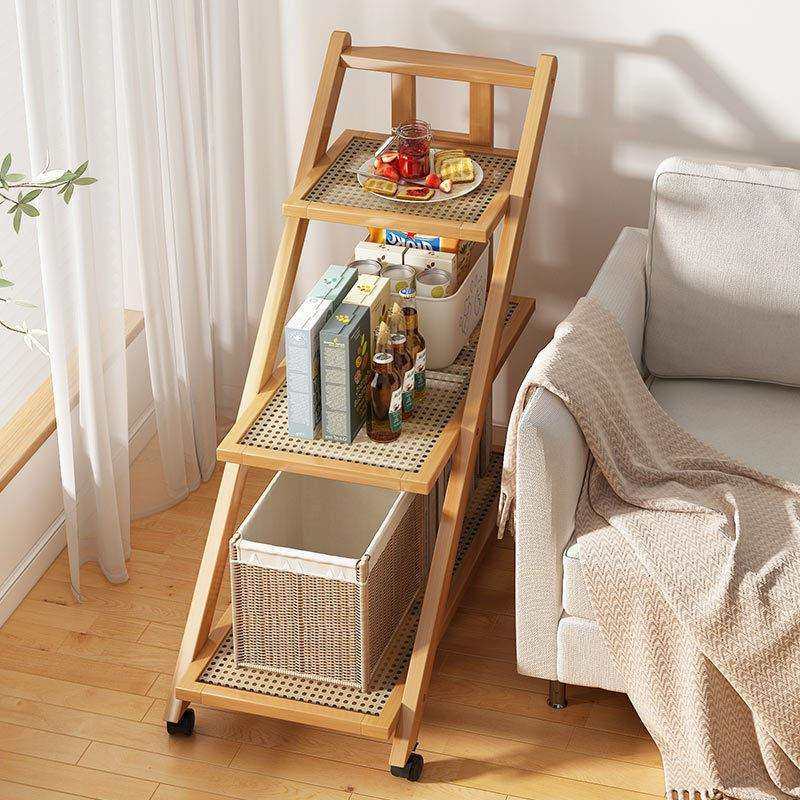 小推车轻奢家用高级感客厅茶几可移动多层创意边几现代简约置物架