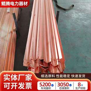 镀铜角钢现货防雷接地铜包钢50*5垂直接地极铜覆钢角铁
