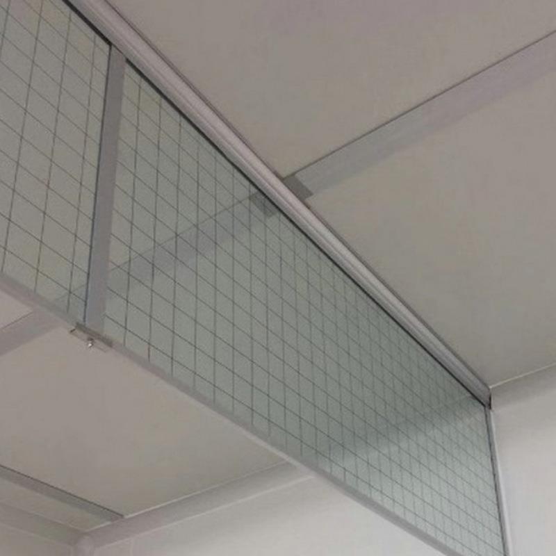 玻璃挡烟垂壁固定式车库超市商场车间隔烟工程玻璃夹丝挡烟垂壁厂