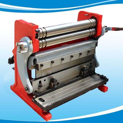 小型305卷板机折弯机剪板机三合一机手动剪板机折边机