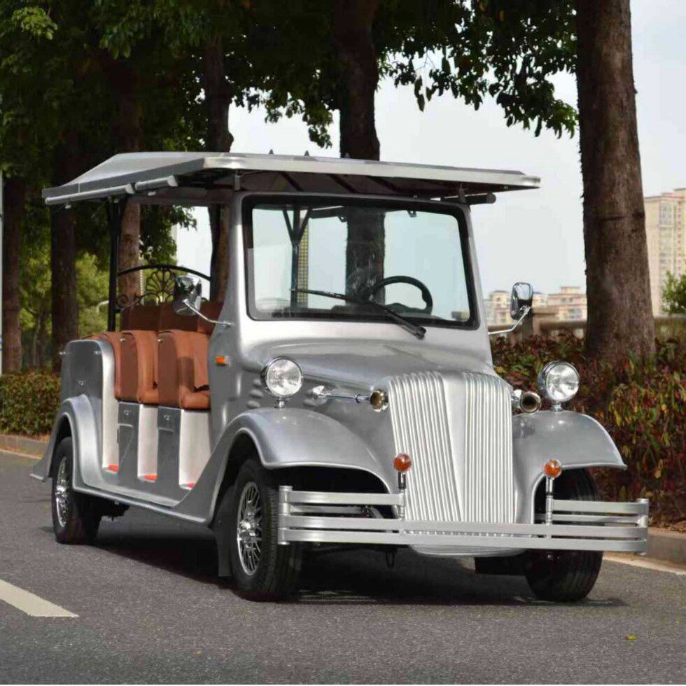 8人座电动老爷车LT-S8.FA广泛用于酒店度假村Vintagecars