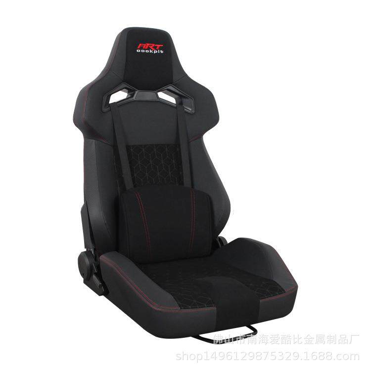 RS++加大码肥佬黑红模拟器赛车座椅游戏G923T300方向盘支架