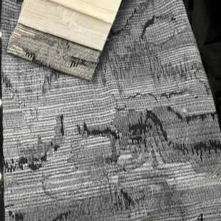 门幅300cm左右仿真丝丝布新中式宽幅提花窗帘布料样板房床品面料