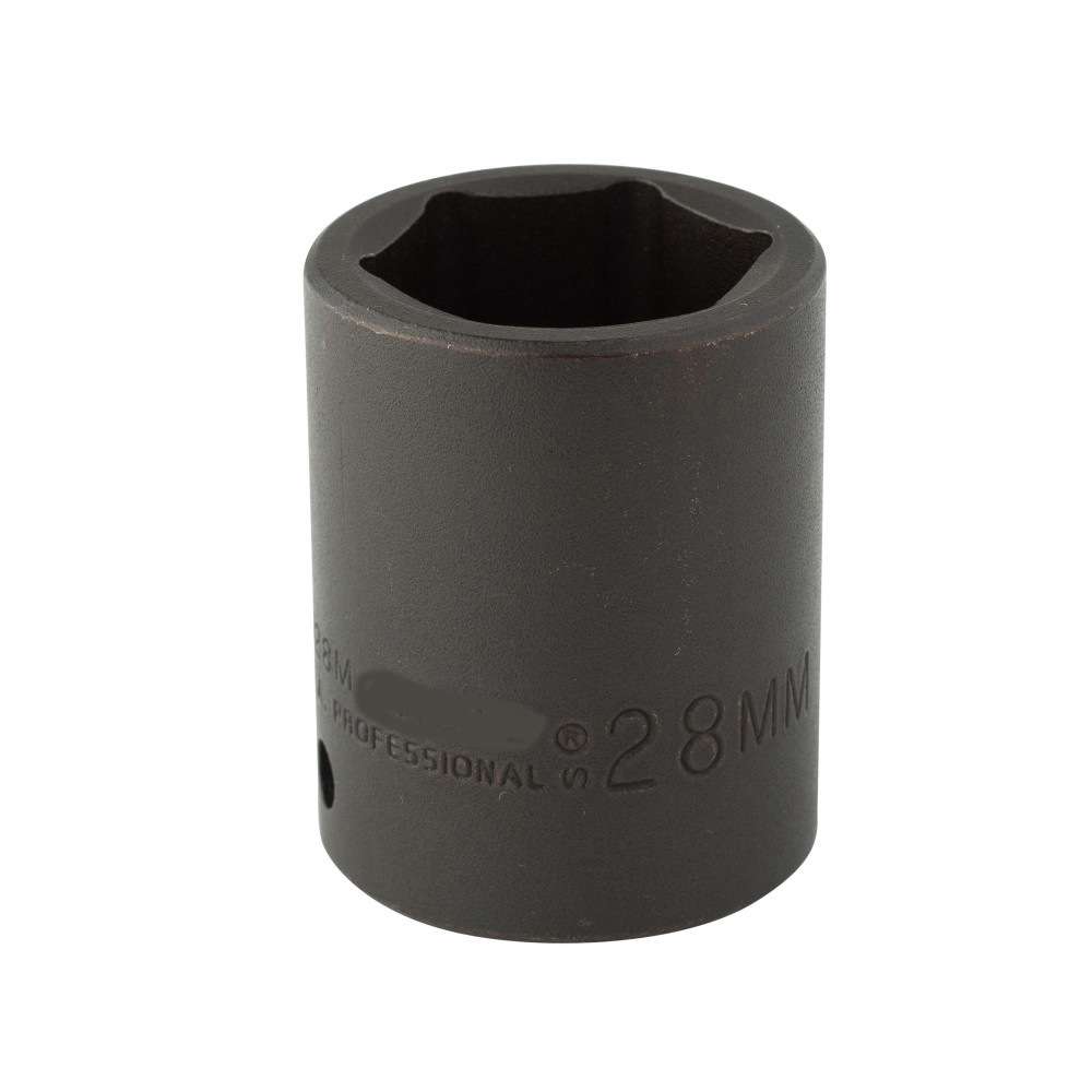 3/8方孔 10mm系列公制六角冲击套筒 12mm J7212M