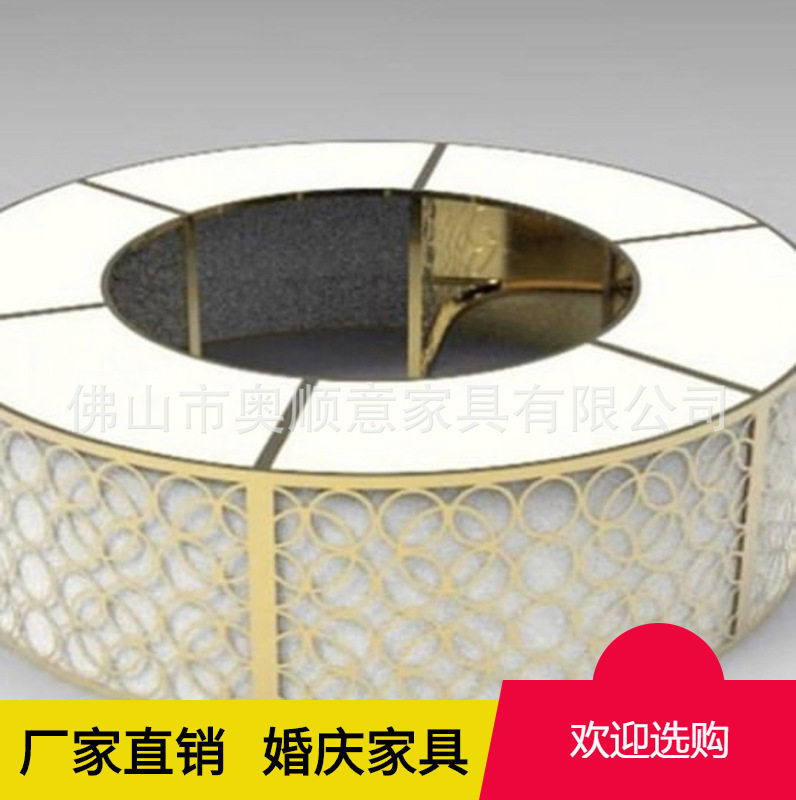 KTV酒吧工作吧台 LED发光玻璃收银台 酒店不锈钢接待前台