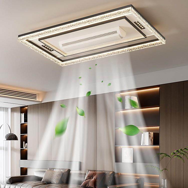 吸顶灯客厅无叶风扇灯意式极简大厅主灯现代简约创意护眼卧室灯具