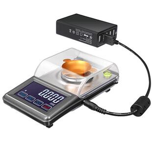 新品电子天平秤30g/0.001g珠宝秤克拉秤电子口袋秤