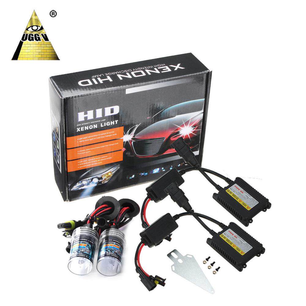 现货HID套转氙气灯套装DC12V安定器55W氙气灯H1H7H4