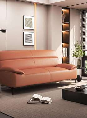 猫爪皮沙发床可折叠两用2024新款客厅小户型现代简约免洗直排沙发