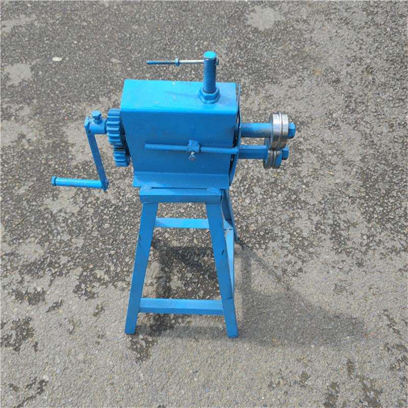 手动压边咬口机YH-6型铁皮卷圆机铁皮保温铝皮起线机手摇咬边