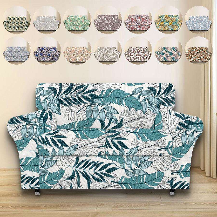 3pcs双人沙发套家具保护沙发柔软带弹性底部适合儿童