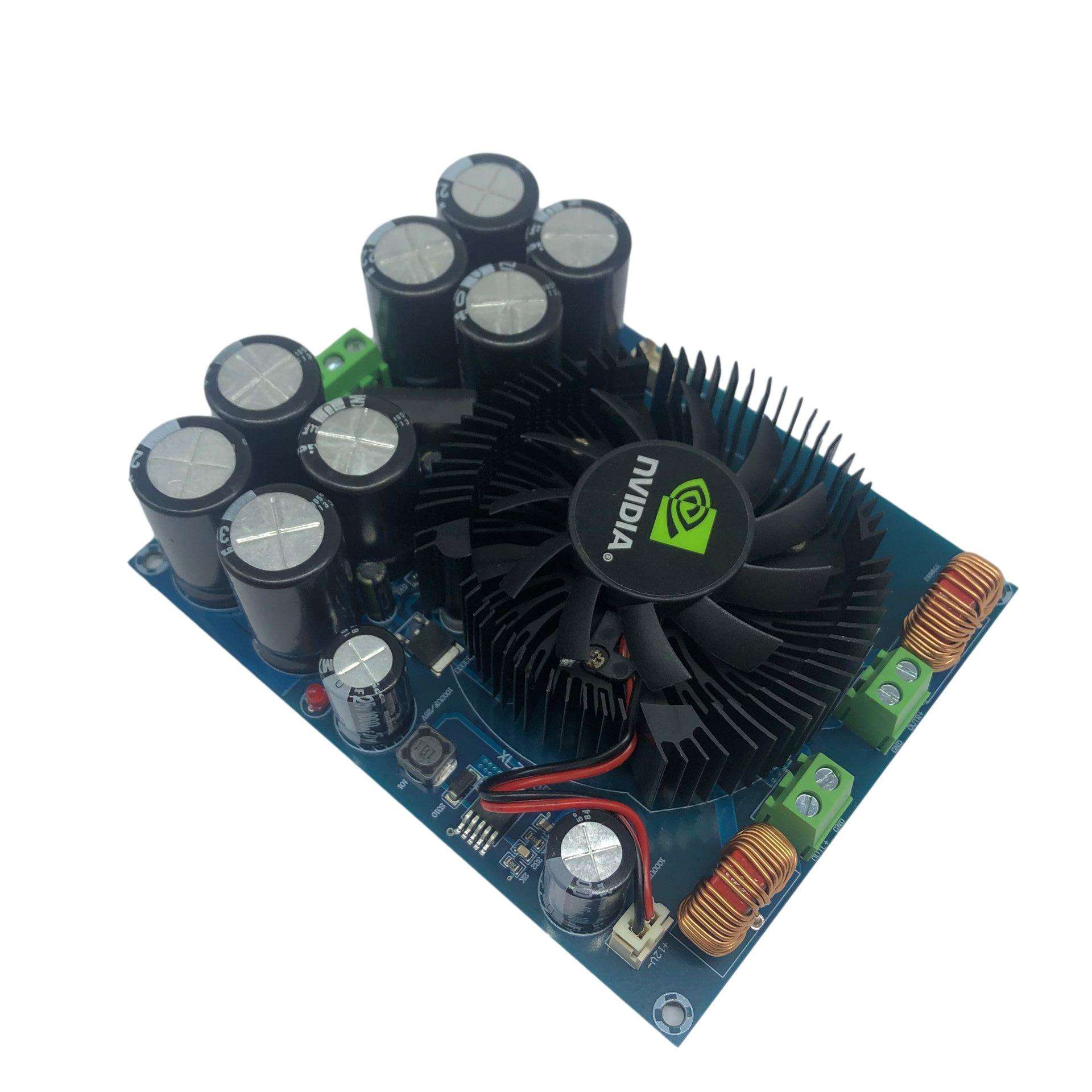 TDA8954210W+210W2.0D类数字功放板（风扇散热款）