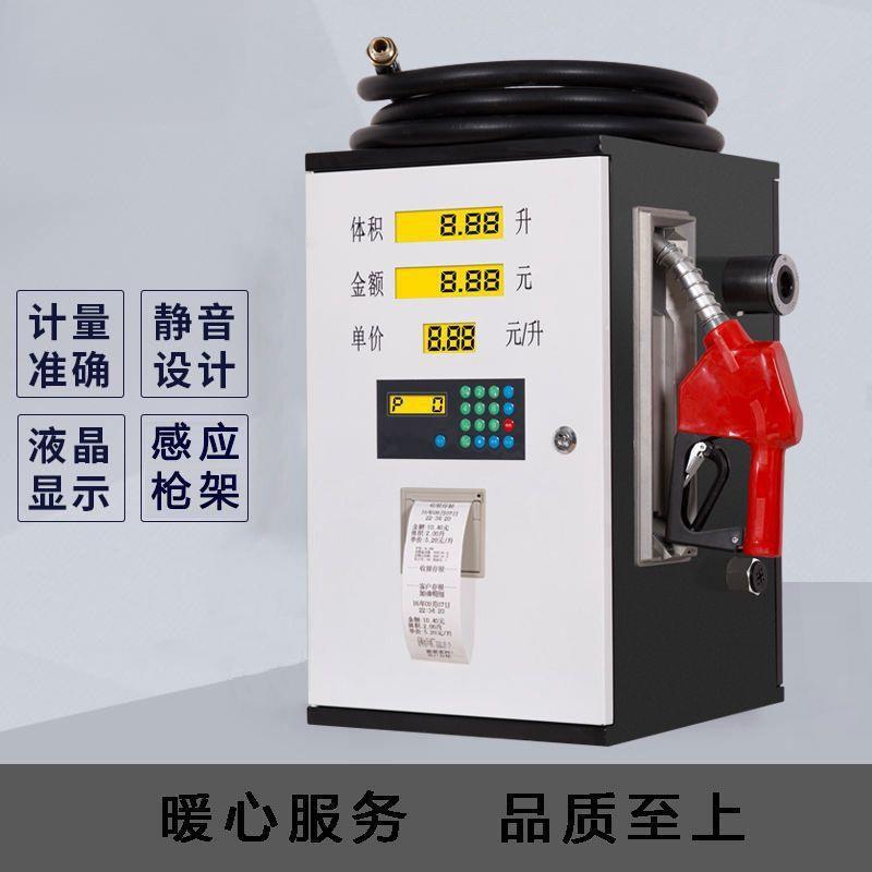 12V24V220V伏车载加油机全自动定量柴油小型带计量器跳枪泵抽油机