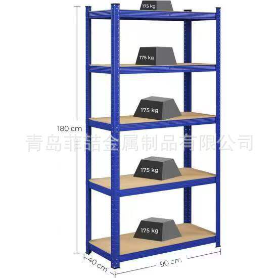 欧美畅销镀锌轻型商超仓储仓库工业家用书架货架日韩出口货架