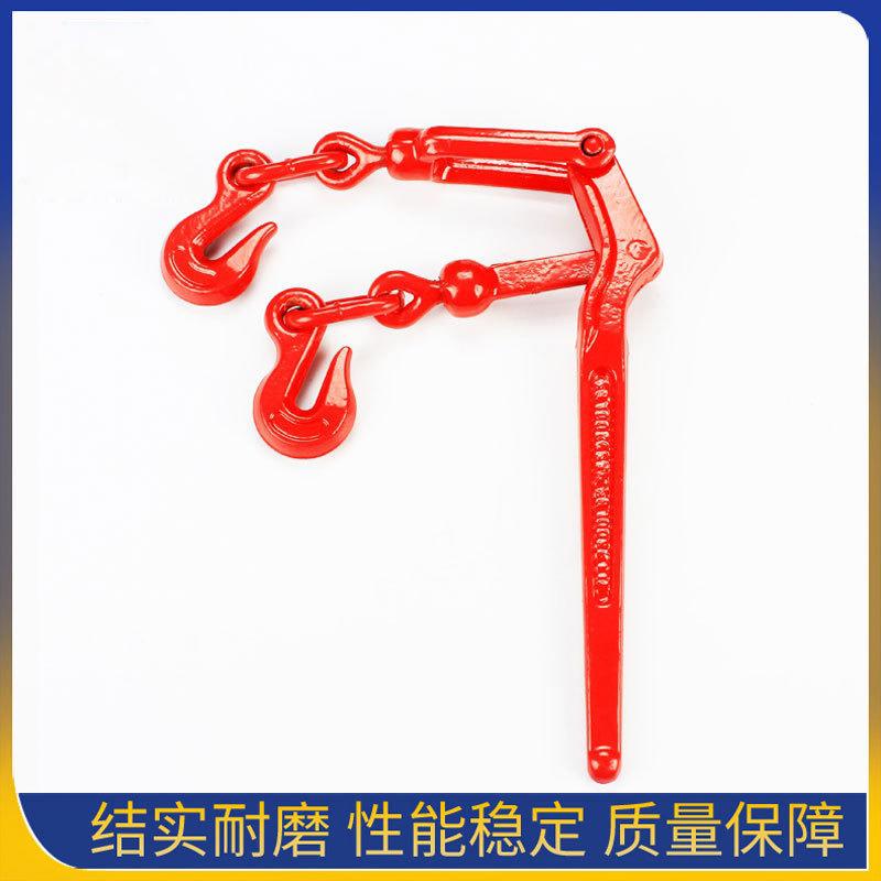 手动棘轮收紧器货车链条拉紧器船用捆车固定钢索杠杆紧线器封车器