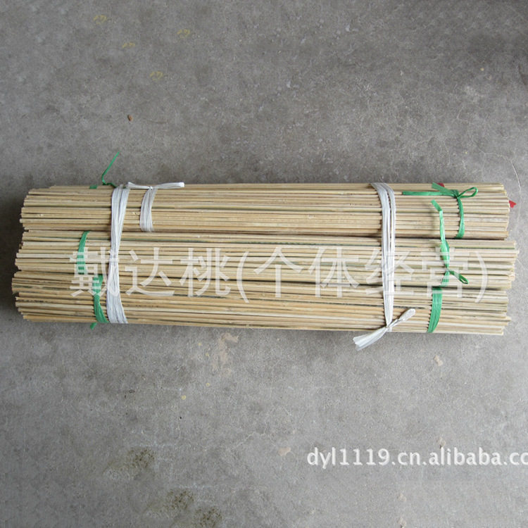 厂家制香5.0mm竹竹香芯香棒经济实惠制圆香竹签批发