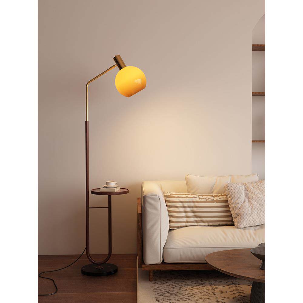 中古落地灯全光谱客厅书房卧室床头灯网红带茶几氛围灯立式台灯