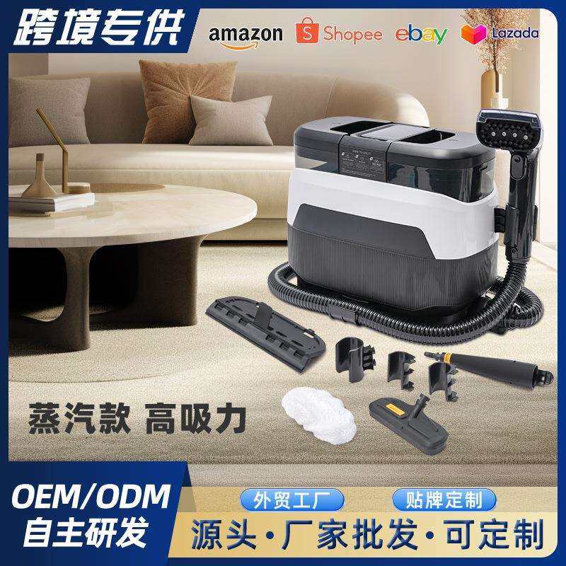 欧规现货高温蒸汽款布艺清洗机沙发地毯家用清洁抽喷吸一体