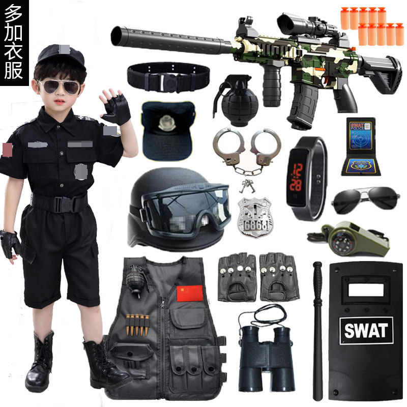 儿童警服特警衣服警装备全套服装