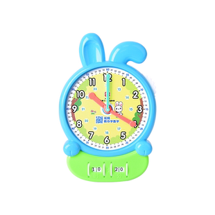 三针联动钟表模型小学教具儿童认钟二三年级数学儿童学习时间钟