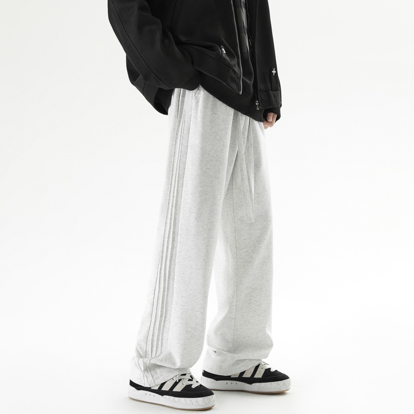 City Hipster 休闲裤男夏季2026年新款裤子潮牌重工宽松直筒卫裤