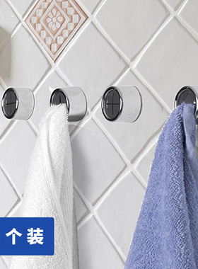 UOCO挂钩强力粘钩墙上无痕创意毛巾挂钩免打孔门后挂衣钩魔术钩
