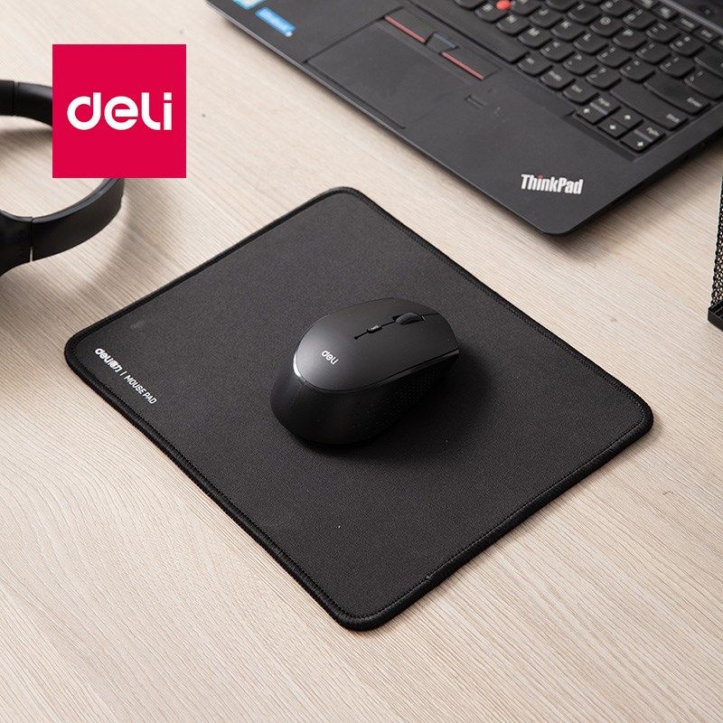 得力電腦鼠標墊電競小號男生簡約純色辦公室用品筆記本桌面鎖邊防滑黑色迷妳普通通用鼠標墊在類目 電子詞典/電紙書/文化用品, 其它文化用品中 - 來自Buy2taobao.com提供專業的淘寶代購服務