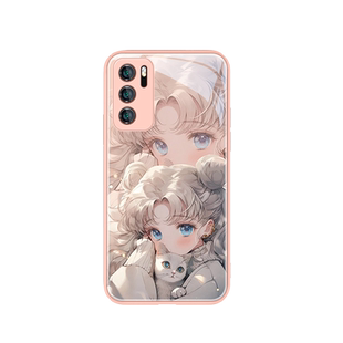 抱猫情侣华为mate60pro手机壳Pura70荣耀100x50女生适用Nova12男生9新款p50p60个性11se高级感p40镜面p30玻璃