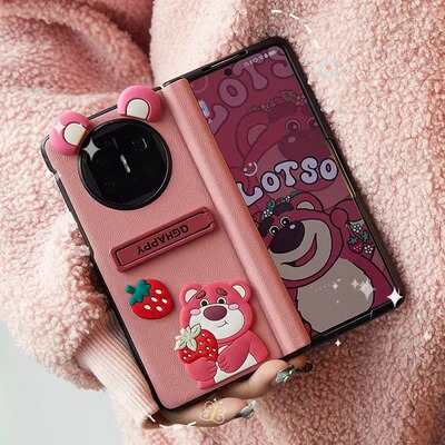 VIVOXFold5皮质卡通手机壳