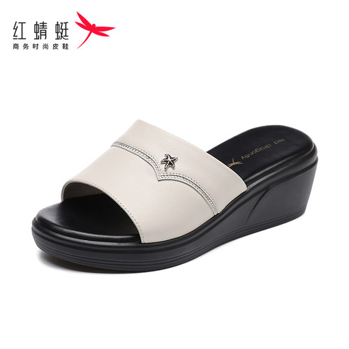 红蜻蜓妈妈拖鞋2026夏季
