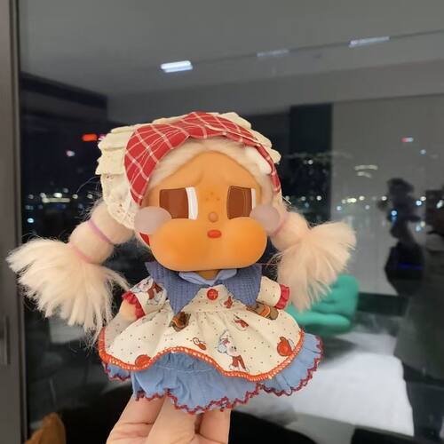 仅娃衣CRYBABY哭娃娃衣度假Vacation10cm搪胶公仔衣服裙子套装