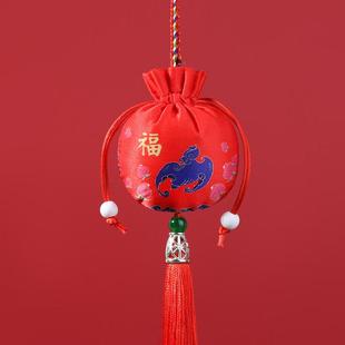 香包荷包中国风香囊空袋子古风印花香袋汽车挂件 端午节随身上带
