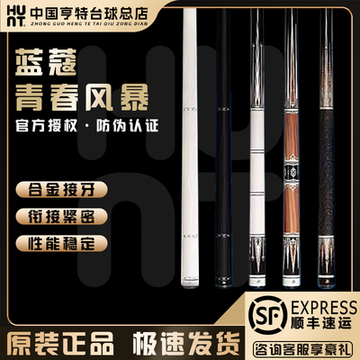 蓝蔻青春风暴系列大头杆台球杆