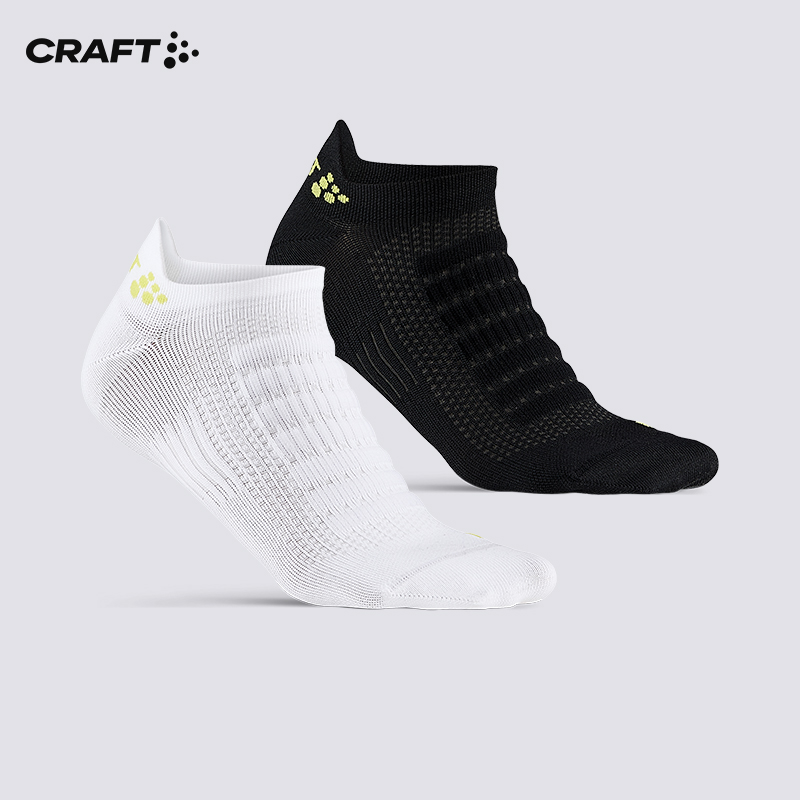 CRAFT2023男轻薄透气低帮跑步袜