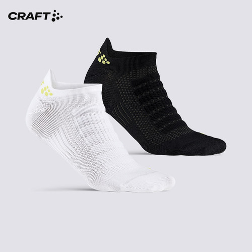 CRAFT2023男轻薄透气低帮跑步袜