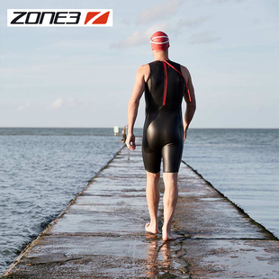胶质 ZONE3 男 连体贴身衣 保温无袖