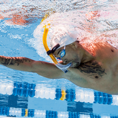美国FINIS游泳呼吸管自由泳训练Original Swimmer‘s Snorkel