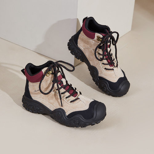 户外登山鞋女2026春秋新款防水防