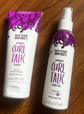 Not Your Mother's Curl Talk (2-Pack) Spray Gel and Cream